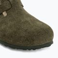 Papucsok BIRKENSTOCK Boston Suede Leather thyme 7