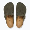 Papucsok BIRKENSTOCK Boston Suede Leather thyme 4