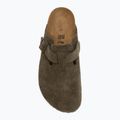 Papucsok BIRKENSTOCK Boston Suede Leather thyme 5