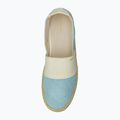 Női espadrille GANT Raffiaville light blue/cream 5