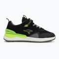 KangaROOS KD-Gym EV jet fekete/neonsárga gyermek cipő 2