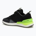 KangaROOS KD-Gym EV jet fekete/neonsárga gyermek cipő 3