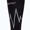 CEP Heartbeat női kompressziós futózokni fekete WP20KC3 3