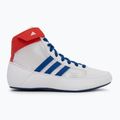 adidas Havoc gyermek birkózó cipő fehér kék piros 2