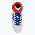 adidas Havoc gyermek birkózó cipő fehér kék piros 5