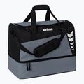 Edzőtáska ERIMA Six Wings Sports Bag With Bottom Compartment 35 l slate grey/black
