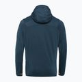 Férfi VAUDE Monviso Fleece II melegítőfelső sötét tenger/zöld 6