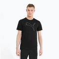 Férfi PUMA Performance Cat edzőpóló fekete 520315 01 3