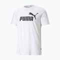 Férfi PUMA Ess Logo Tee puma fehér