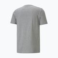 Férfi PUMA Ess Small Logo Tee közepes szürke heather/közepes szürke heather/macska póló 5