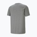 Férfi PUMA Ess Logo Tee közepes szürke szürke póló T-shirt 5