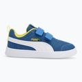 PUMA Courtflex v2 Mesh V Inf star shappire/puma fehér gyermekcipő 2