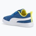 PUMA Courtflex v2 Mesh V Inf star shappire/puma fehér gyermekcipő 3