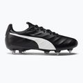 PUMA King Platinum 21 MXSG férfi futballcipő fekete-fehér 106545 01 2