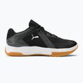 PUMA Varion Jr fekete-szürke gyermek röplabda cipő 10658503 2