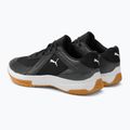 PUMA Varion Jr fekete-szürke gyermek röplabda cipő 10658503 3