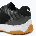 PUMA Varion Jr fekete-szürke gyermek röplabda cipő 10658503 10