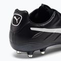 PUMA King Platinum 21 FG/AG férfi futballcipő fekete-fehér 106478 01 8