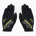 ZIENER MTB Kerékpáros Kesztyű Clyo Touch Hosszú Gél 338 Fekete/Sárga Z-988229/338/7,5 3