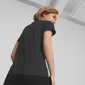 Női PUMA ESS+ Metallic Logo Tee puma fekete/ezüst metál puma 4