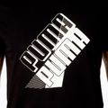 Férfi edzőpóló PUMA Power Logo Tee fekete 849788_01 5