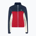 FILA női pulóver Bruckberg Track fekete írisz igaz piros antik fehér