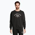 Férfi FILA Brand Loose Fit Crew melegítőfelső fekete