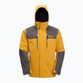 Jack Wolfskin férfi 3 az 1-ben kabát Jasper 2L curry 8