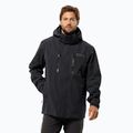 Jack Wolfskin férfi 3 az 1-ben kabát Jasper 2L fekete