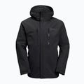 Jack Wolfskin férfi 3 az 1-ben kabát Jasper 2L fekete 6
