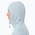 Női melegítőfelső Jack Wolfskin Kolbenberg Hooded Fz soft blue 3