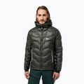 Férfi pehelykabát Jack Wolfskin Alpspitze Down Hoody slate green