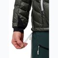 Férfi pehelykabát Jack Wolfskin Alpspitze Down Hoody slate green 5