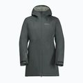 Női esőkabát Jack Wolfskin Heidelstein Ins slate green 6
