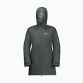 Női esőkabát Jack Wolfskin Heidelstein Ins slate green 7