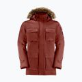 Jack Wolfskin férfi pehelypaplan dzseki Glacier Canyon Parka intenzív rozsda