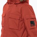 Jack Wolfskin férfi pehelypaplan dzseki Glacier Canyon Parka intenzív rozsda 5
