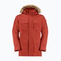 Jack Wolfskin férfi pehelypaplan dzseki Glacier Canyon Parka intenzív rozsda 7