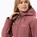 Jack Wolfskin női télikabát Heidelstein Ins vörös okkersárga 3