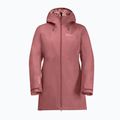 Jack Wolfskin női télikabát Heidelstein Ins vörös okkersárga 7