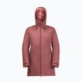 Jack Wolfskin női télikabát Heidelstein Ins vörös okkersárga 8