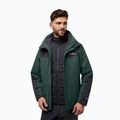 Jack Wolfskin férfi Jasper 3In1 dzseki fekete olívazöld 2