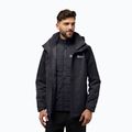 Férfi 3 az 1-ben dzseki Jack Wolfskin Romberg 3In1 phantom