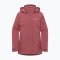 Jack Wolfskin női Rotwand 3In1 fleece pulóver piros okkersárga színben 11