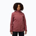 Jack Wolfskin női Rotwand 3In1 fleece pulóver piros okkersárga színben