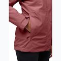Jack Wolfskin női Rotwand 3In1 fleece pulóver piros okkersárga színben 7