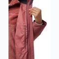 Jack Wolfskin női Rotwand 3In1 fleece pulóver piros okkersárga színben 11