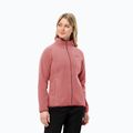 Jack Wolfskin női Moonrise 3In1 dzseki vörös okkersárga 6
