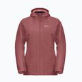 Jack Wolfskin női Moonrise 3In1 dzseki vörös okkersárga 8