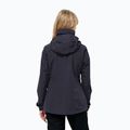 Jack Wolfskin Stormy Point 2L női esőkabát grafit 2